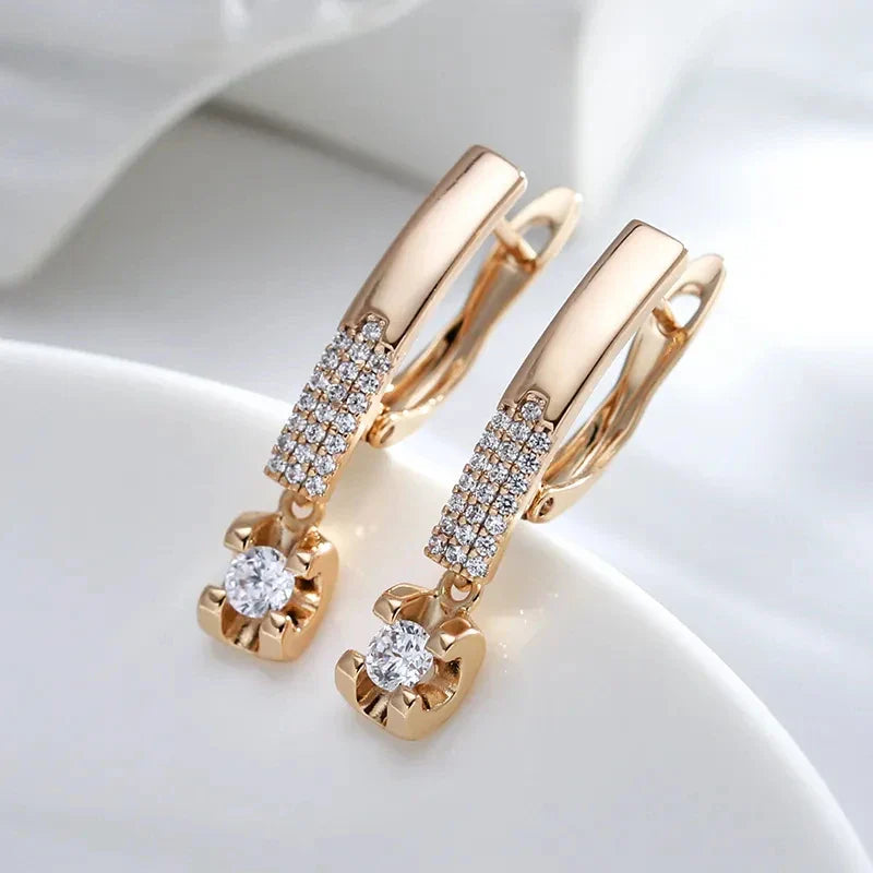 Rose Gold Aurora Earring