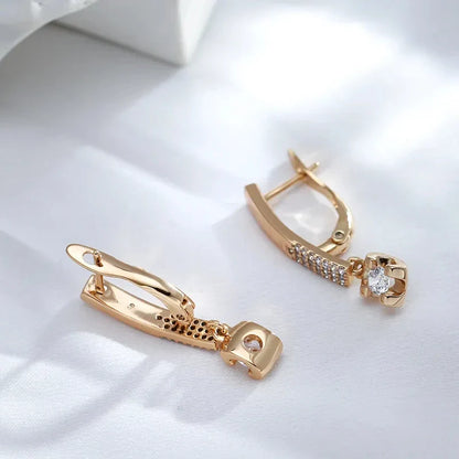 Rose Gold Aurora Earring